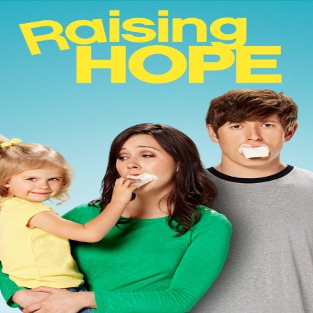 Raising Hope poster featuring Bailey Cregut.